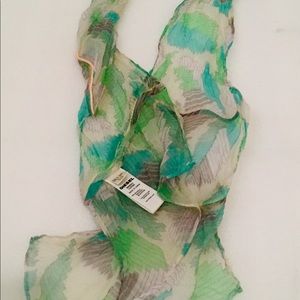 Beautiful Diesel Women’s Multi Color Silk Scarf